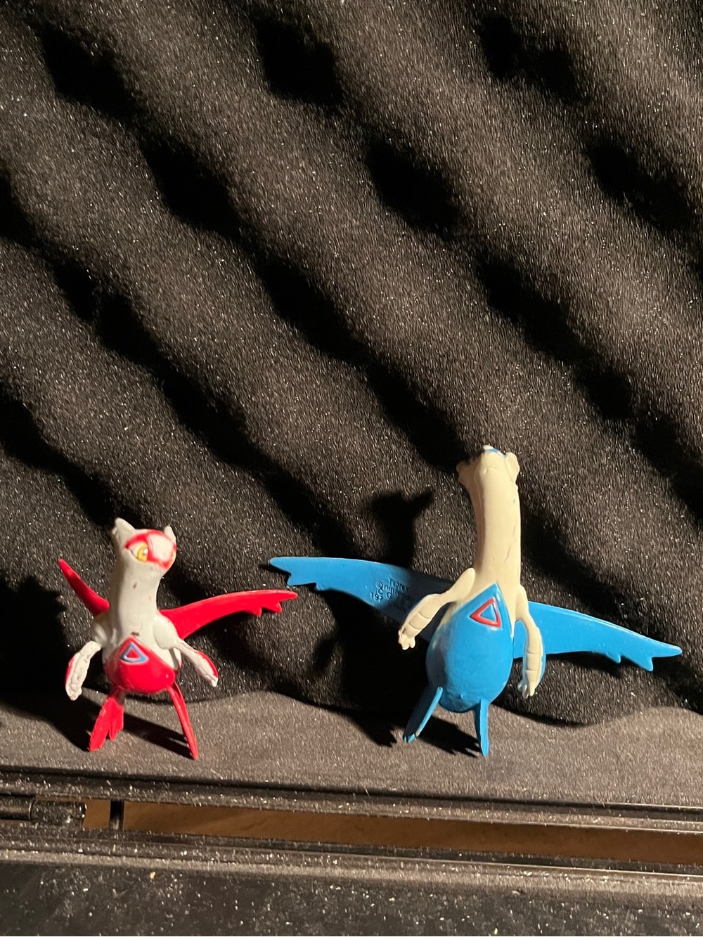 Pokemon Latias & Latios Style Twin Collectible Figures - Vintage Pokemon Playset